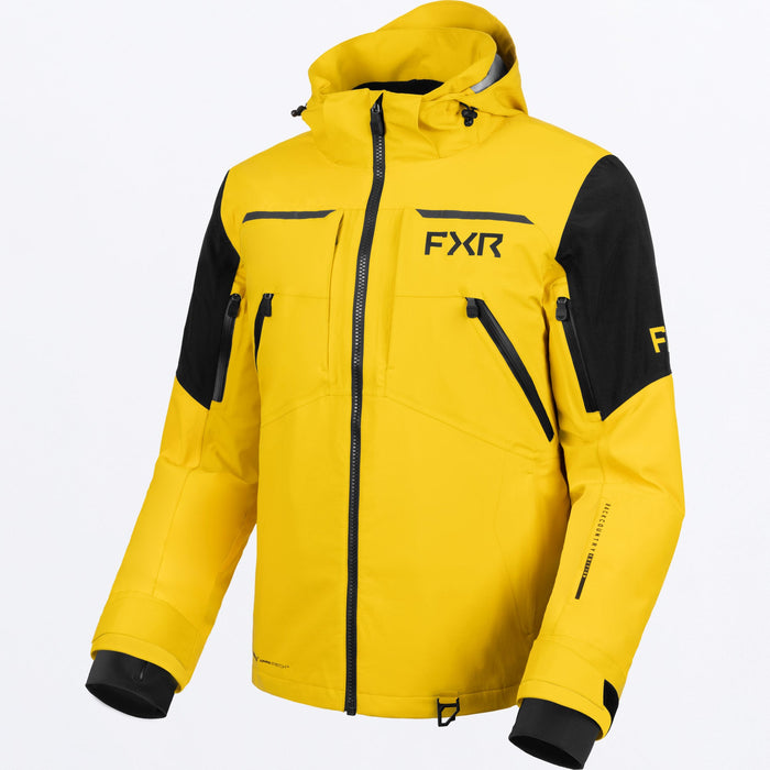 FXR Mens Uninsulated Ridge Pro Trilaminate Jacket