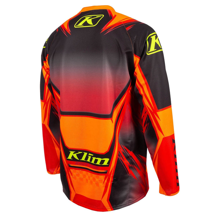 Klim Mens Revolt Jersey - Fiery Red, view 3