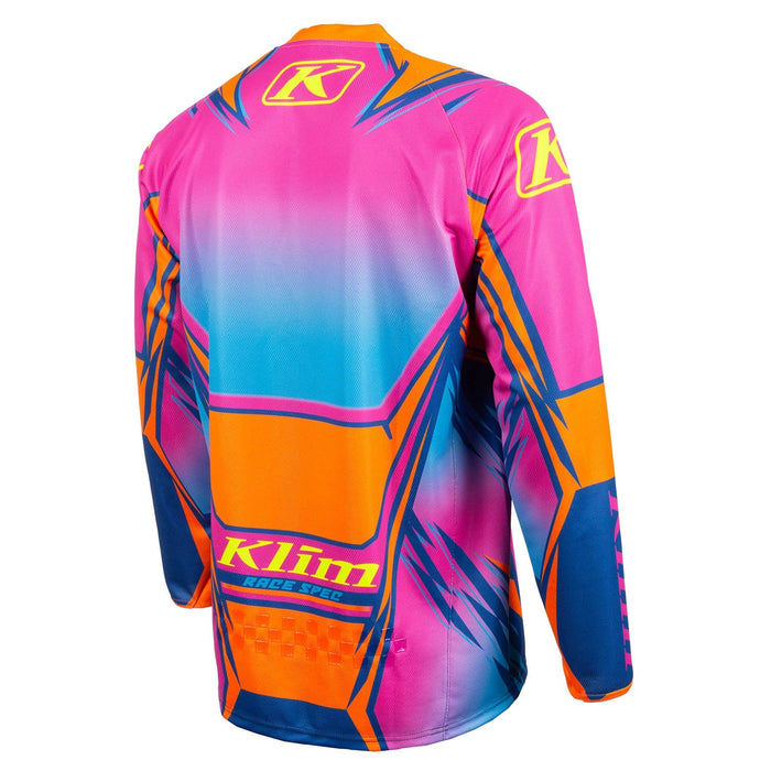 Klim Mens Revolt Jersey - Pink Glo, view 3