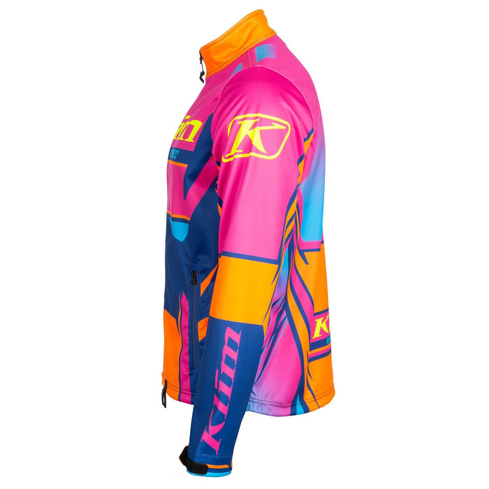 Klim Mens Revolt Jacket - Pink Glo, view 2