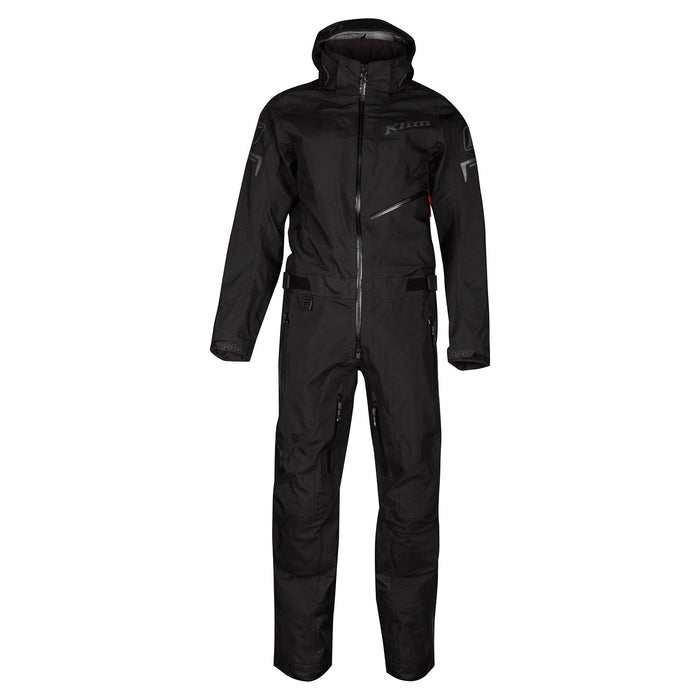 Klim Mens Lochsa One-Piece - Black - Asphalt, front view