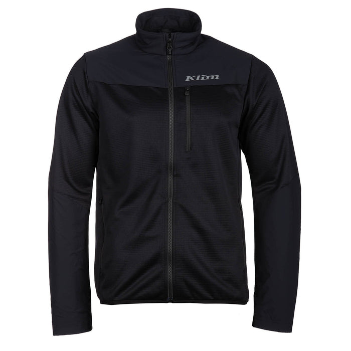 Klim Mens Alloy Jacket - Black - Monument, front view