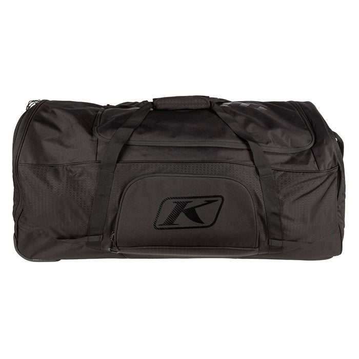 Klim Team Gear Bag - Black - Carbon Fiber, front view