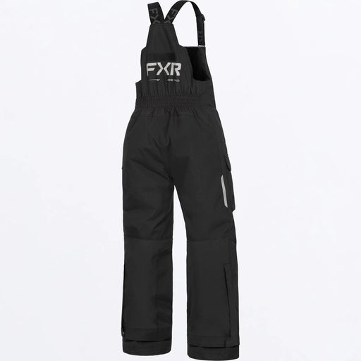 FXR Child Excursion FX Bib Pant - Black, view 2