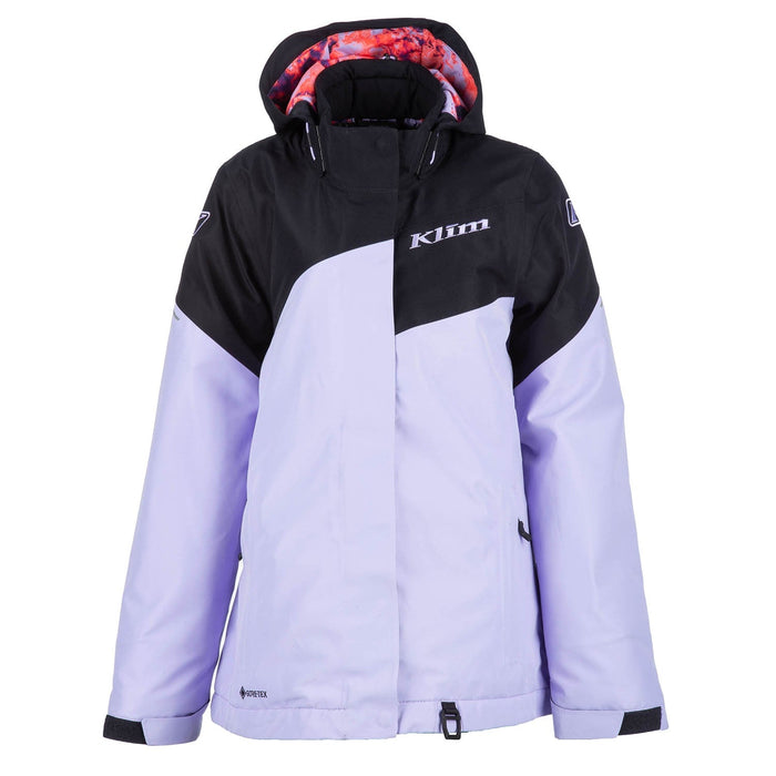 Klim Womens Allure Jacket - Non-Current - Lavender - Black, view 3