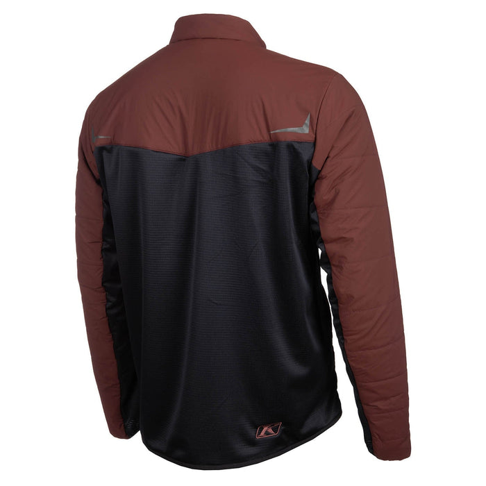 Klim Mens Override Alloy Jacket - Bitter Chocolate - Black, view 3