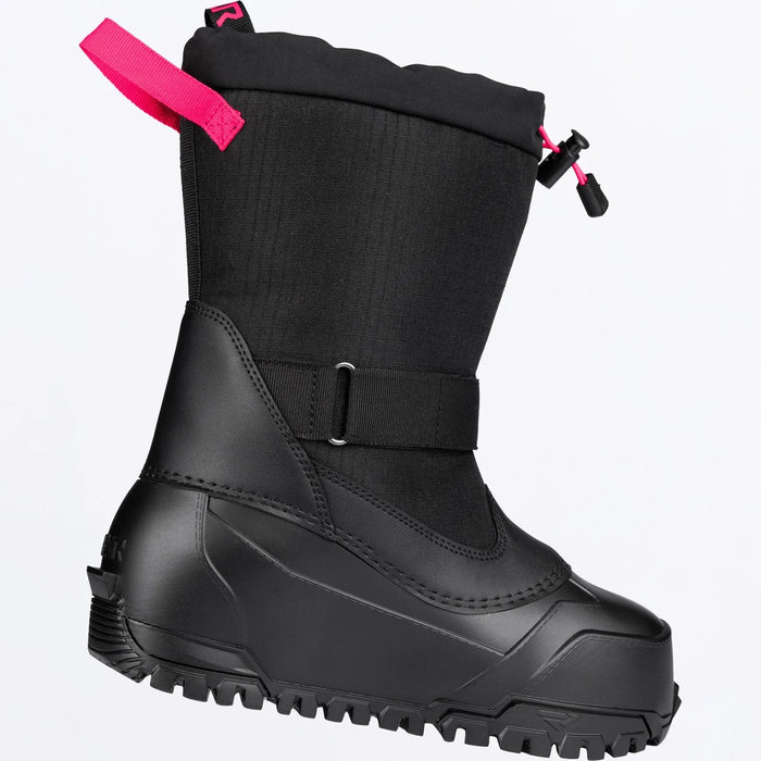 FXR Youth Boost Boot 2027 - Black/Razz, view 3