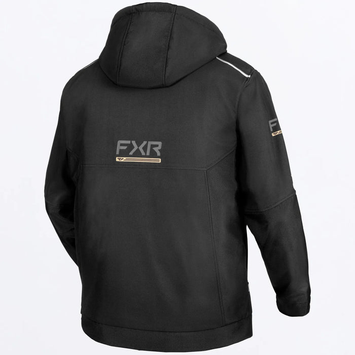 FXR Mens Evolution FX Tech Shell Anorak - Black, view 2