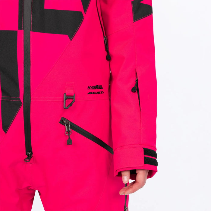 FXR Womens Cold Cross CX F.A.S.T. Monosuit - Razz, view 4