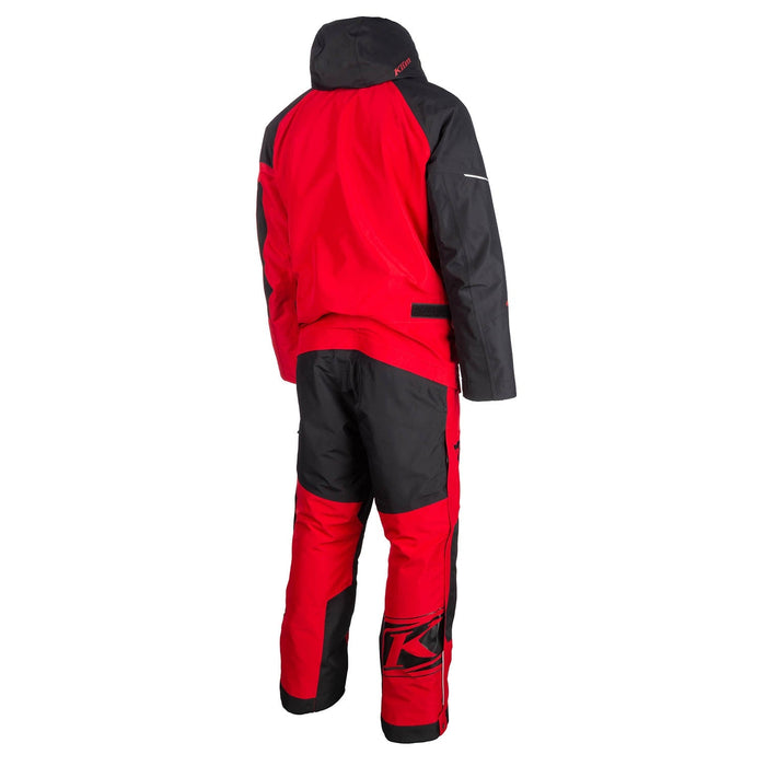 Klim Mens Terrain One-Piece - Chili Pepper - Black, view 3