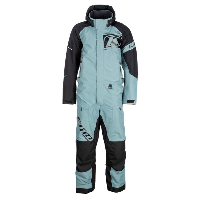 Klim Mens Terrain One-Piece - Goblin Blue - Black, front view