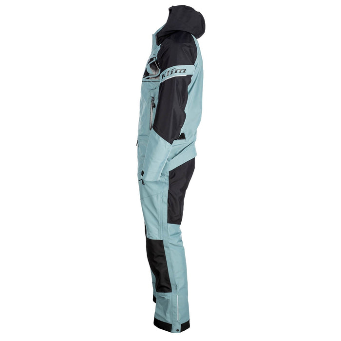 Klim Mens Terrain One-Piece - Goblin Blue - Black, view 2