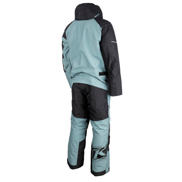 Klim Mens Terrain One-Piece - Goblin Blue - Black, view 3