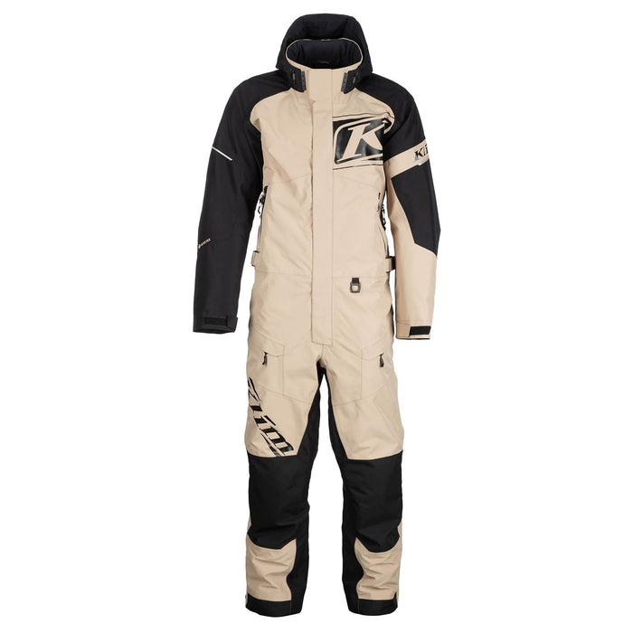 Klim Mens Terrain One-Piece - Montana Tan - Black, front view