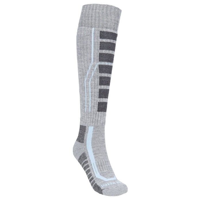 Klim Womens Solstice Sock 2.0 - Non-Current - Monument - Crystal Blue, front view