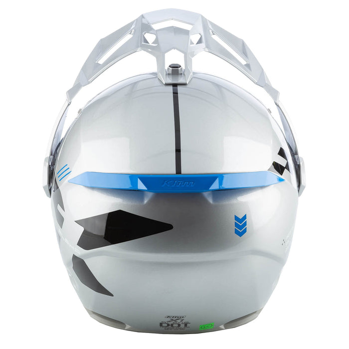 Klim X1 Alpha Helmet ECE/DOT - Gloss Concept High-Rise - Electric Blue Lemonade