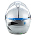 Klim X1 Alpha Helmet ECE/DOT - Gloss Concept High-Rise - Electric Blue Lemonade