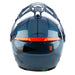 Klim X1 Alpha Helmet ECE/DOT - Gloss Concept Petrol - Strike Orange
