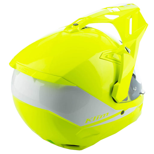 Klim X1 Alpha Helmet ECE/DOT - Gloss Hi-Vis - White