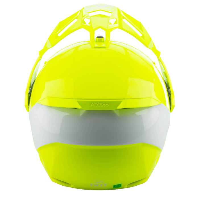 Klim X1 Alpha Helmet ECE/DOT - Gloss Hi-Vis - White