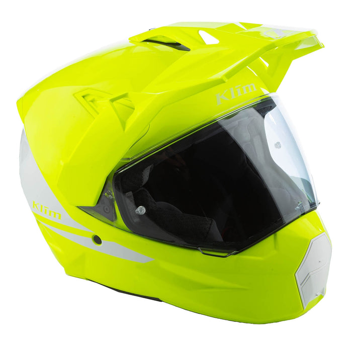Klim X1 Alpha Helmet ECE/DOT - Gloss Hi-Vis - White