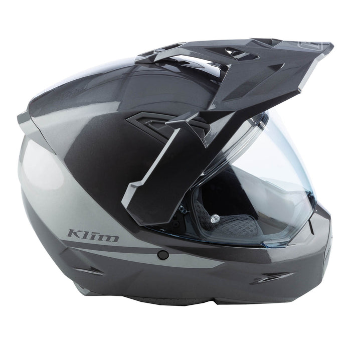 Klim X1 Alpha Helmet ECE/DOT - Gloss Metallic Asphalt - Monument