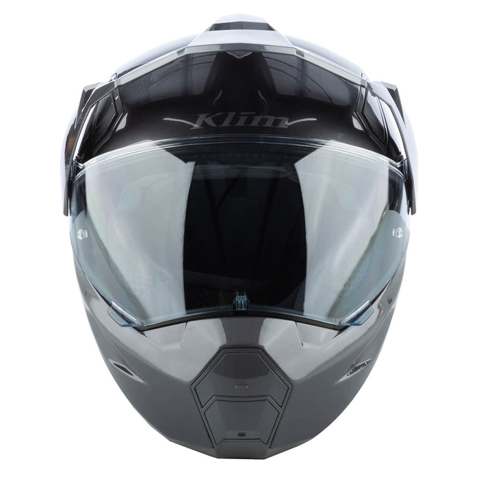 Klim X1 Alpha Helmet ECE/DOT - Gloss Metallic Asphalt - Monument
