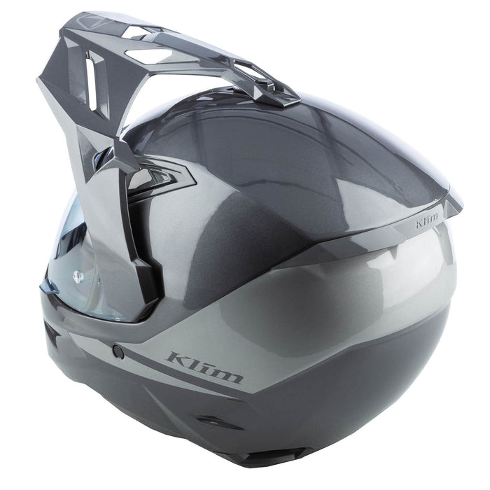 Klim X1 Alpha Helmet ECE/DOT - Gloss Metallic Asphalt - Monument