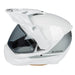 Klim X1 Alpha Helmet ECE/DOT - Gloss White - High-rise