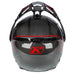 Klim X1 Alpha Helmet ECE/DOT - Quanta Gloss Black - Fiery Red
