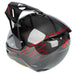 Klim X1 Alpha Helmet ECE/DOT - Quanta Gloss Black - Fiery Red