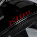 Klim X1 Alpha Helmet ECE/DOT - Quanta Gloss Black - Fiery Red
