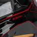 Klim X1 Alpha Helmet ECE/DOT - Quanta Gloss Black - Fiery Red