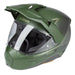 Klim X1 Alpha Helmet ECE/DOT - Quanta Matte Rifle Green - Oil Green