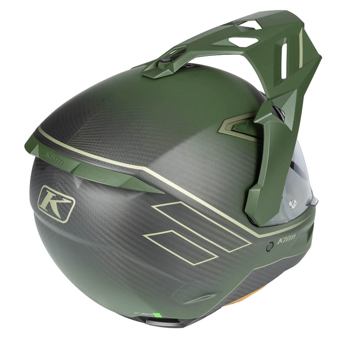 Klim X1 Alpha Helmet ECE/DOT - Quanta Matte Rifle Green - Oil Green