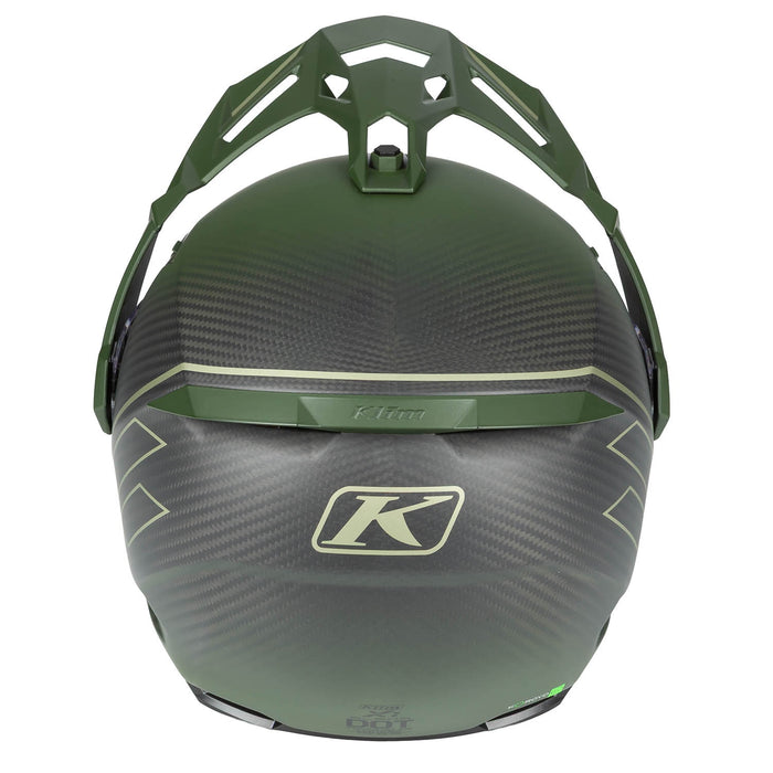 Klim X1 Alpha Helmet ECE/DOT - Quanta Matte Rifle Green - Oil Green