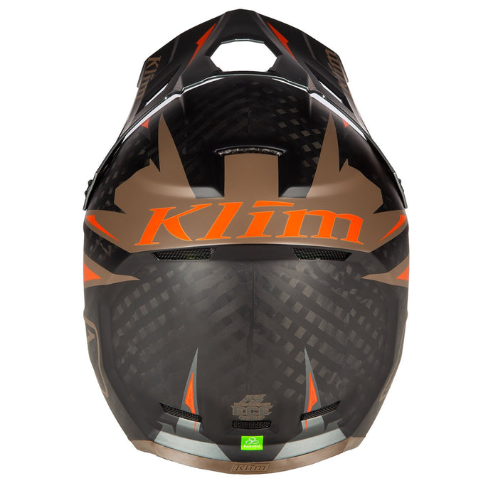 Klim F3 Carbon Pro Off-Road Helmet ECE (Non-Current) - Striker Potter's Clay