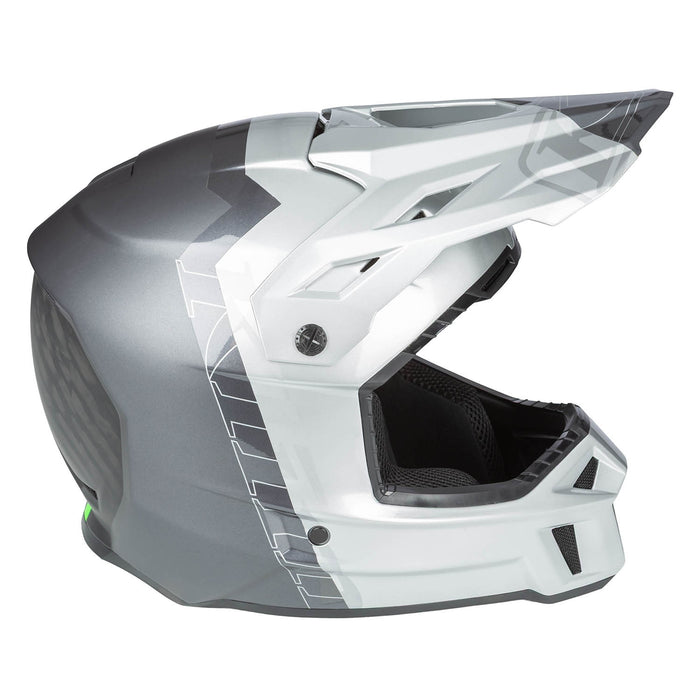 Klim F3 Carbon Pro Off-Road Helmet ECE - Tilt Gloss Asphalt - Monument
