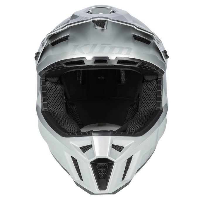 Klim F3 Carbon Pro Off-Road Helmet ECE - Tilt Gloss Asphalt - Monument