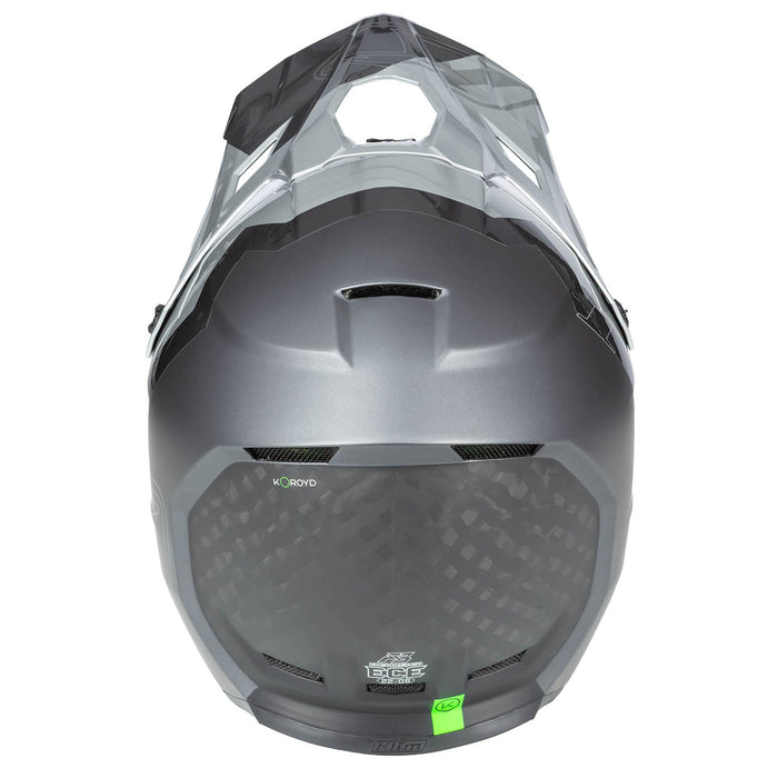 Klim F3 Carbon Pro Off-Road Helmet ECE - Tilt Gloss Asphalt - Monument