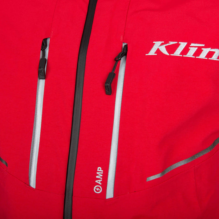 Klim Mens Valdez Jacket - Chili Pepper - Monument, view 4