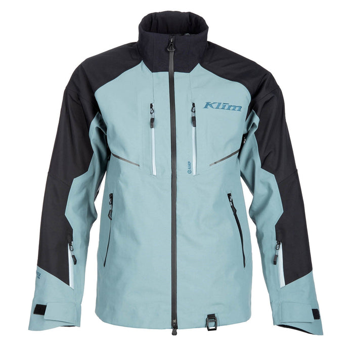 Klim Mens Valdez Jacket - Goblin Blue - Petrol, front view