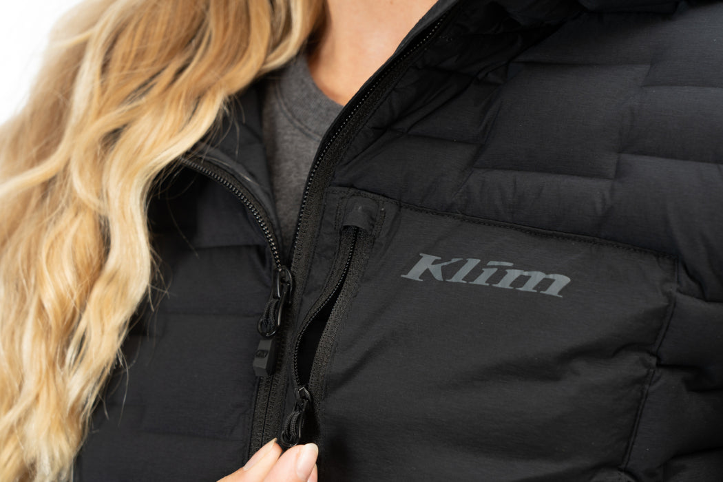 KLIM Womens Luna Stretch Down Hooded Jacket