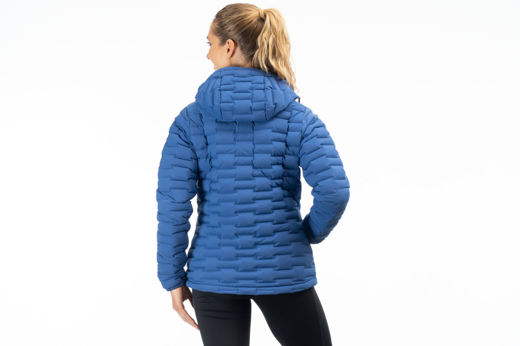 KLIM Womens Luna Stretch Down Hooded Jacket