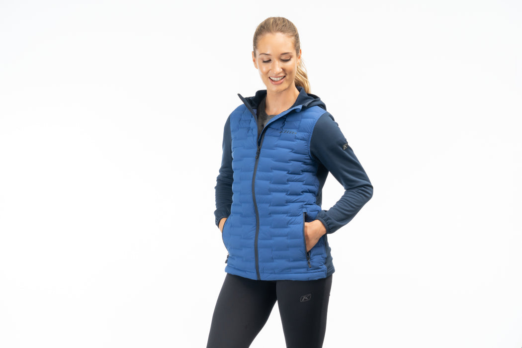 KLIM Womens Luna Stretch Down Hybrid Hoodie