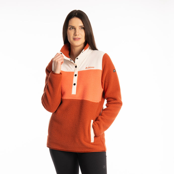 KLIM Womens High Pile Mountain Fleece Pullover