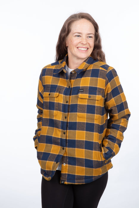 KLIM Womens Clouds Rest Fleece Lined Flannel Shirt