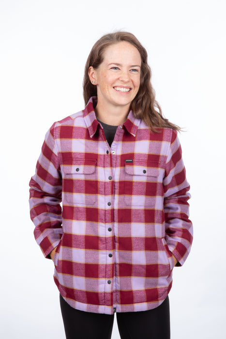 KLIM Womens Clouds Rest Fleece Lined Flannel Shirt