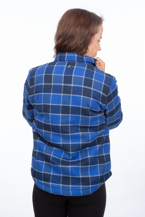 KLIM Womens Clouds Rest Fleece Lined Flannel Shirt