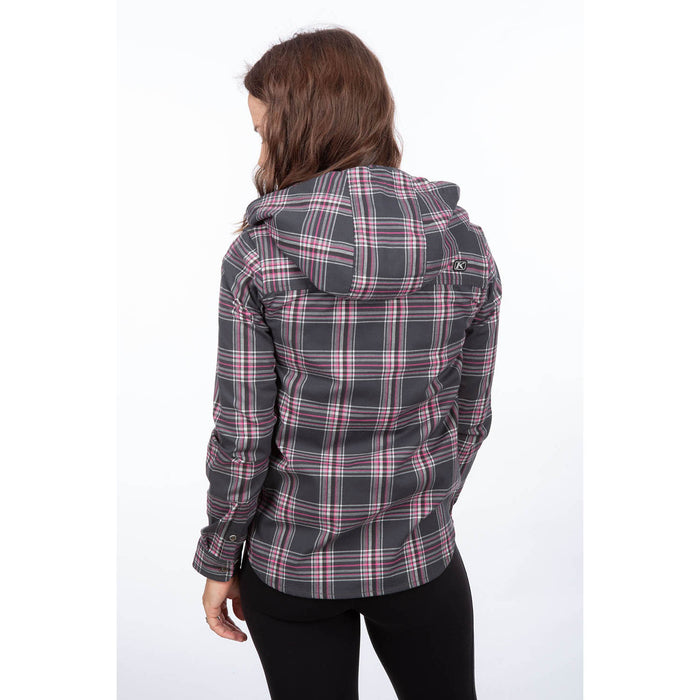 KLIM Womens Ginny Mountain Midweight Stretch Flannel Hoodie